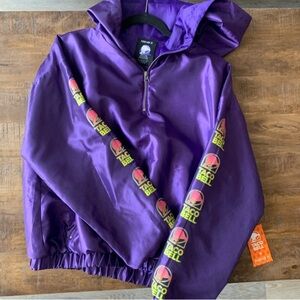 Taco Bell Purple Windbreaker